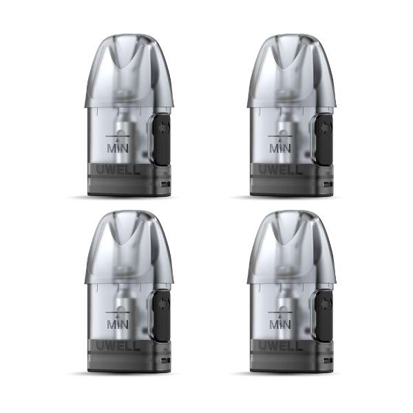 Caliburn A2S Replacement Cartridge (4pcs) - Black Coral